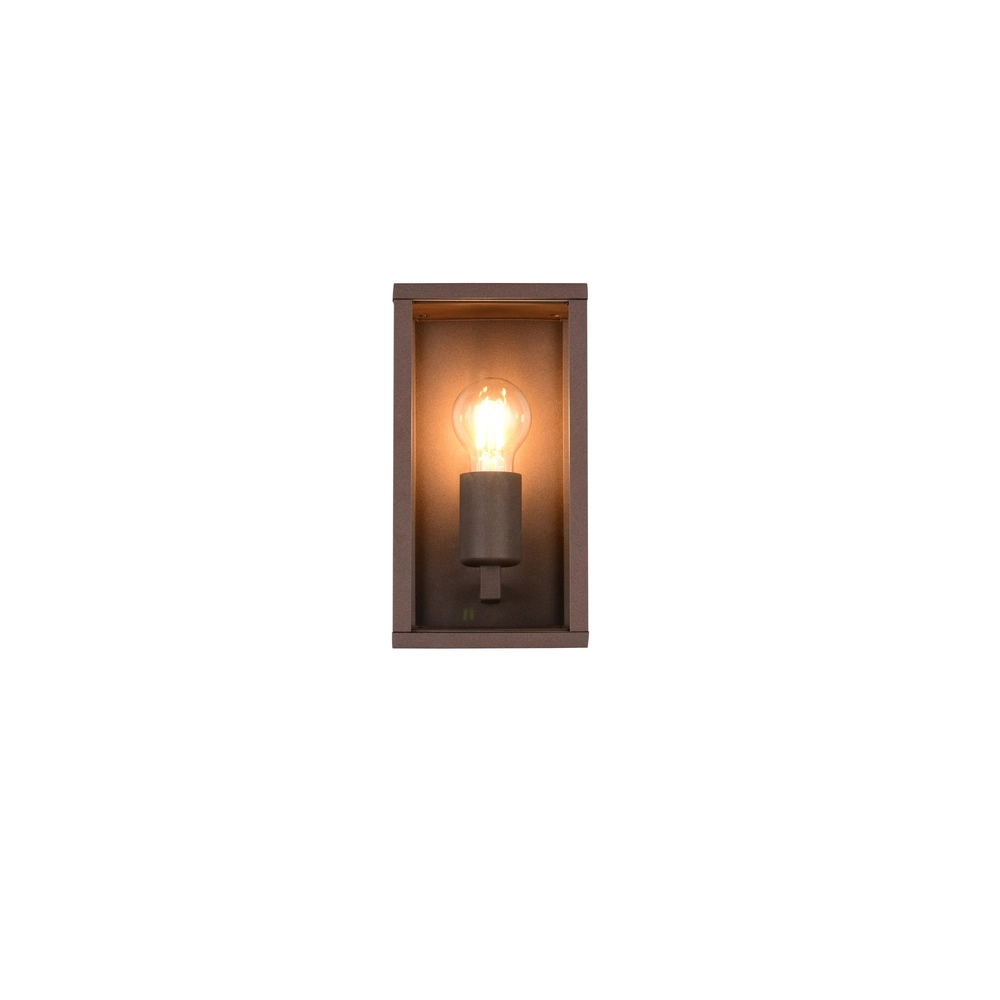 Lampe murale moderne Garonne S brun rouille Trio 4017807687378