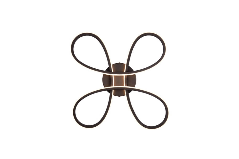 Plafonnier Fly conception noir Trio 4017807600834