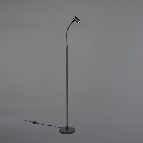 Lampadaire de conception Taryn Noir Trio 4017807685756