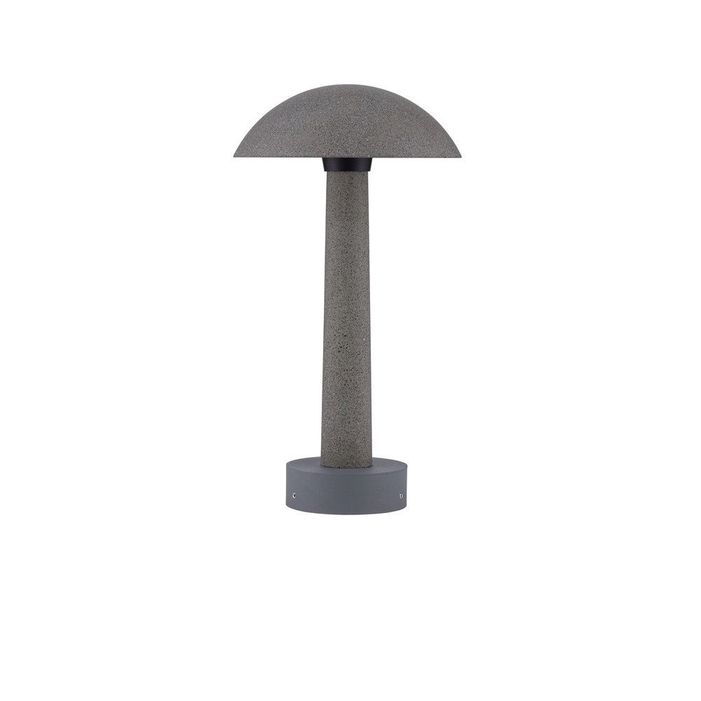 Lampe de jardin ronde Tura gris béton 35cm Lyora 5212017454638