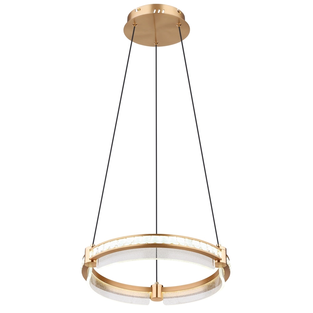 Lampe suspendue Blondie Ø 40 cm d’or Globo 9007371449460