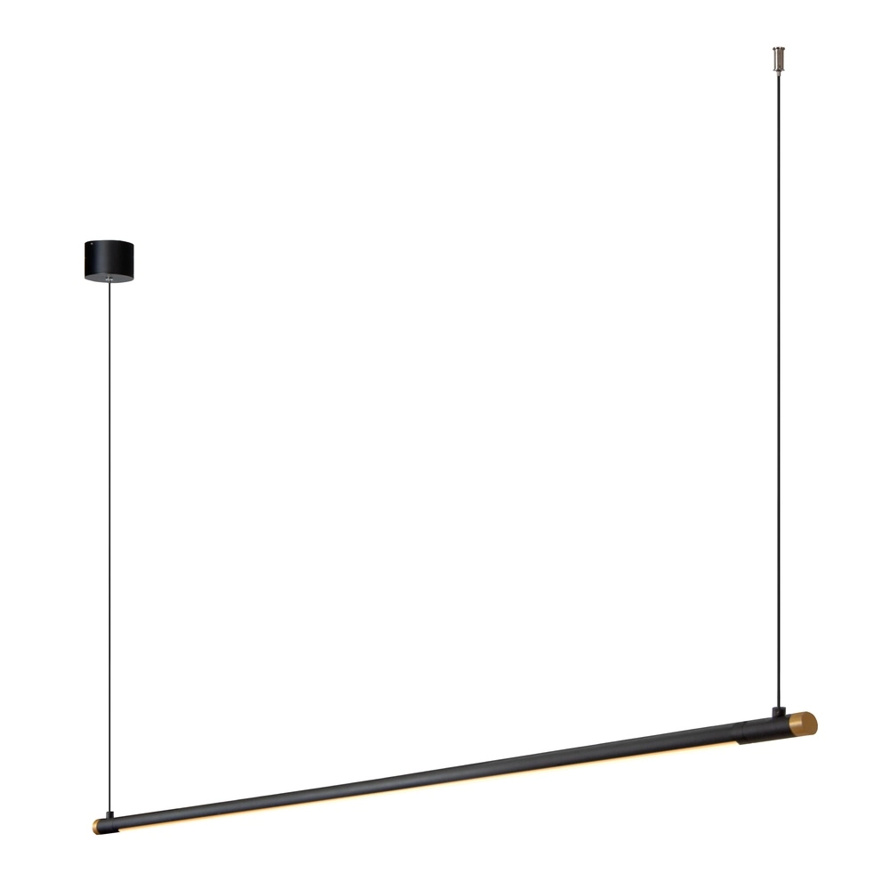 Lampe suspendue élégante Marnik noir 150cm Premium by Lucide 5411212421210