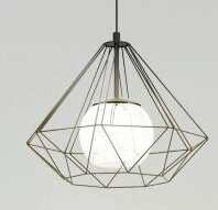 Lampe fil de cage Vernham Ø 44,5cm Eglo 9002759434816