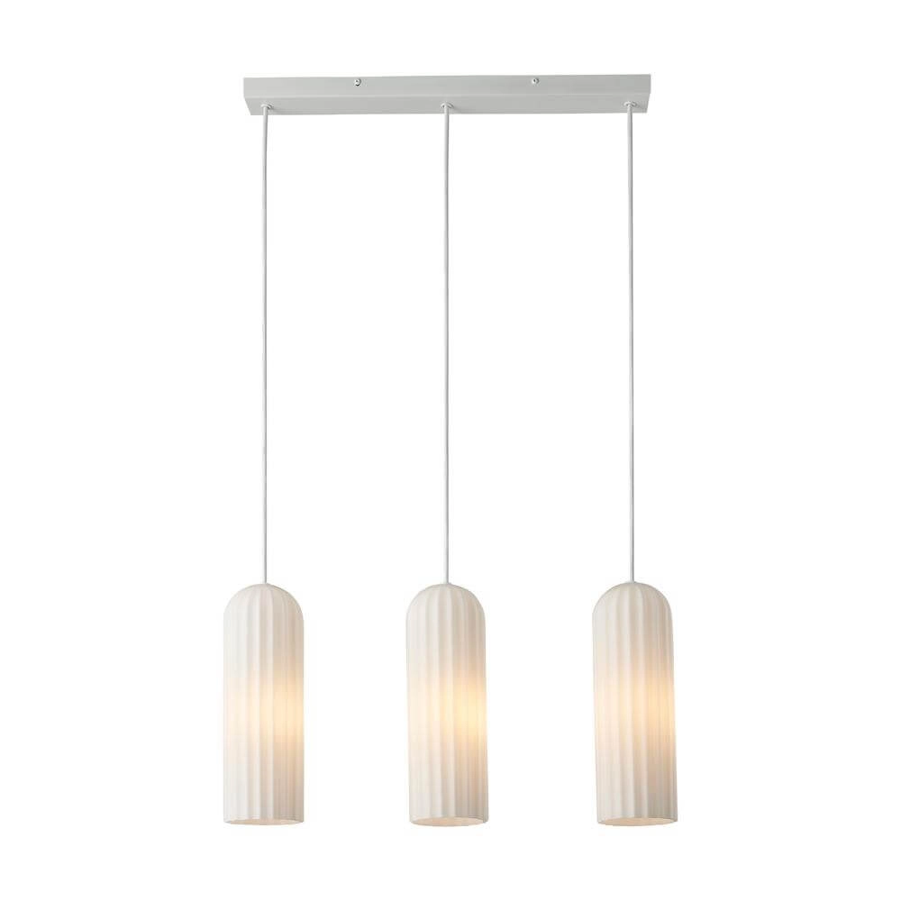 Suspension 3 lumières Miella blanc Nordlux 5704924018619