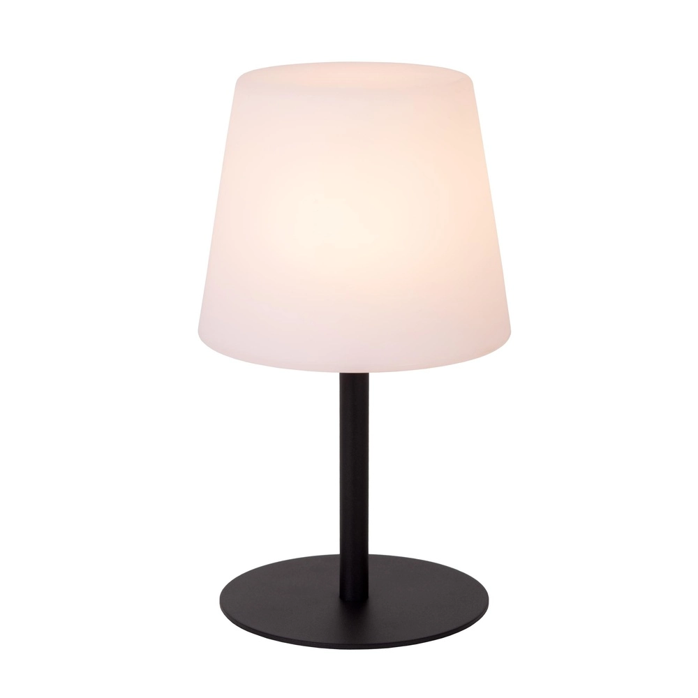 Lampe de table rechargeable Tyon Noir Lucide 5411212134745