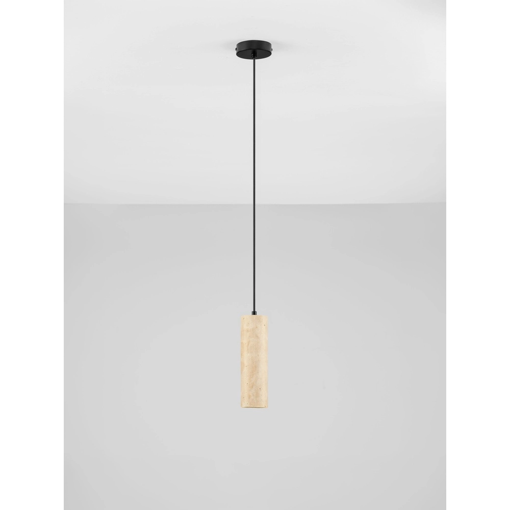 Lampe pendante moderne Melony brun sable Lyora 5212063501232