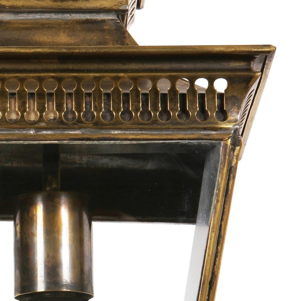 Lampe suspendue antique Pagoda S cuivre antique (ant) Limehouse