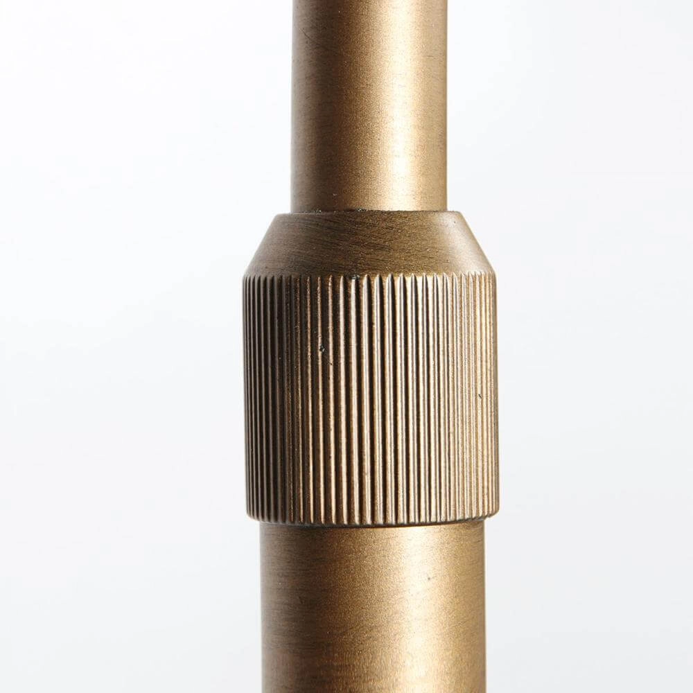 Lampe à arc Sparkled Light bronze avec abat-jour boule blanche Ø 45cm Steinhauer 8712746179897