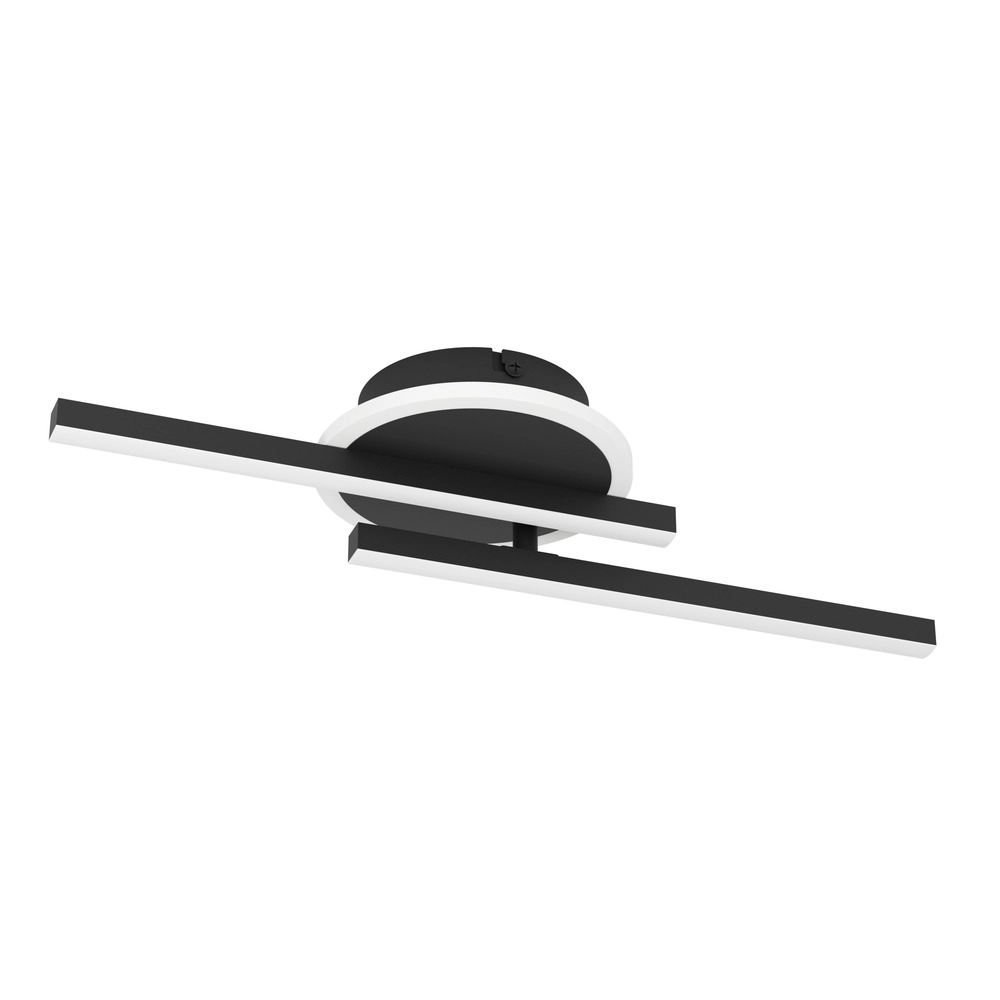 Lampe de plafond moderne Nogaredo Noir 45cm
