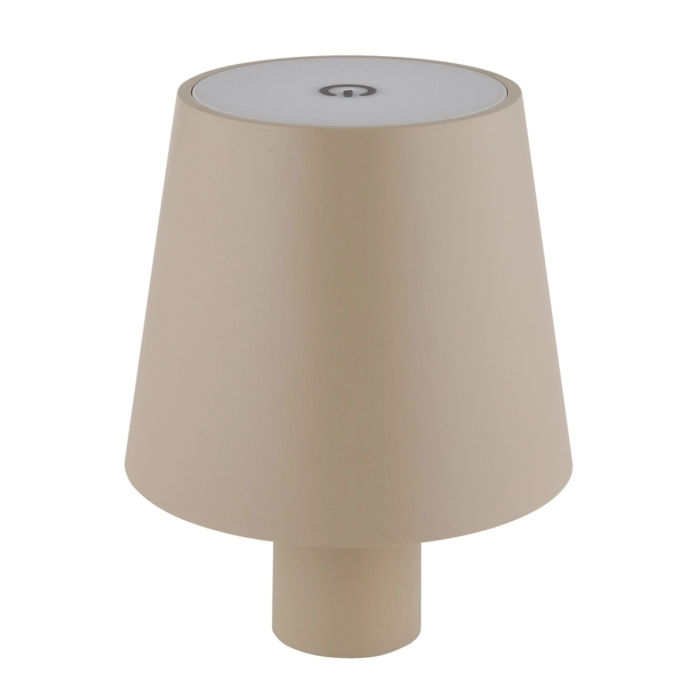 Lampe bouteille Vannie Brun sable rechargeable Globo 9007371468911