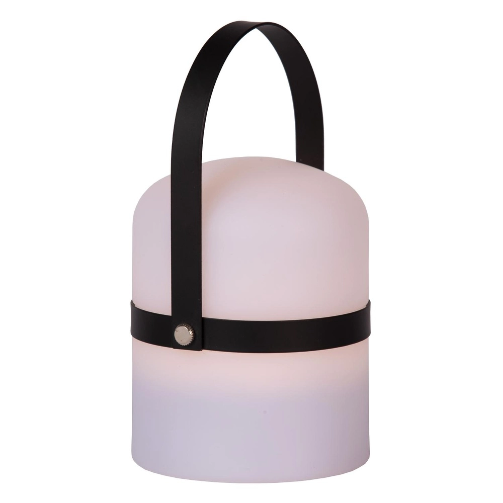 Lampe de table rechargeable Little Joe Noir Lucide 5411212061416