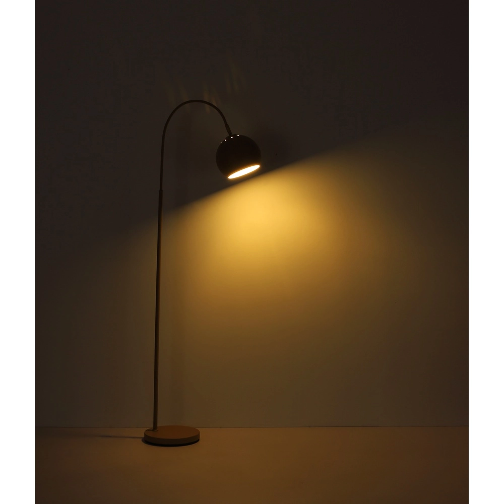 Lampadaire moderne Benno brun sable Globo 9007371507566