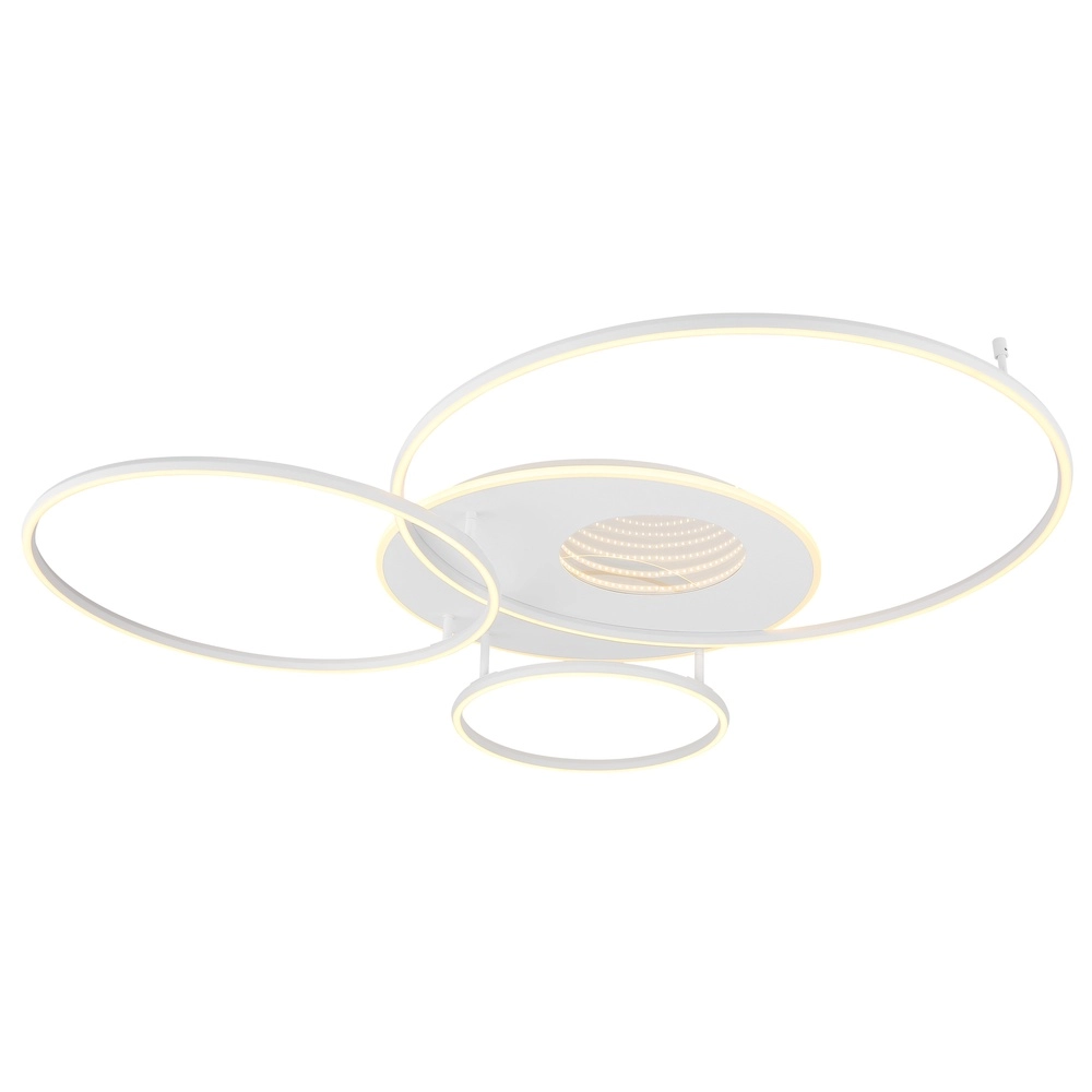 Lampe de plafond moderne Invertina blanc 126cm Globo 9007371576043
