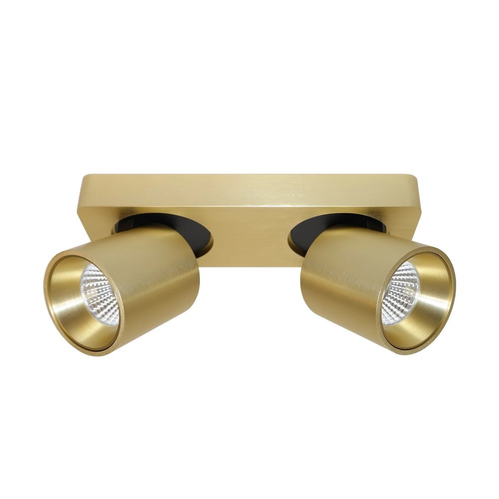 Spot LED Laguna Or 2 lumières Spot LED Laguna Or 2 lumières