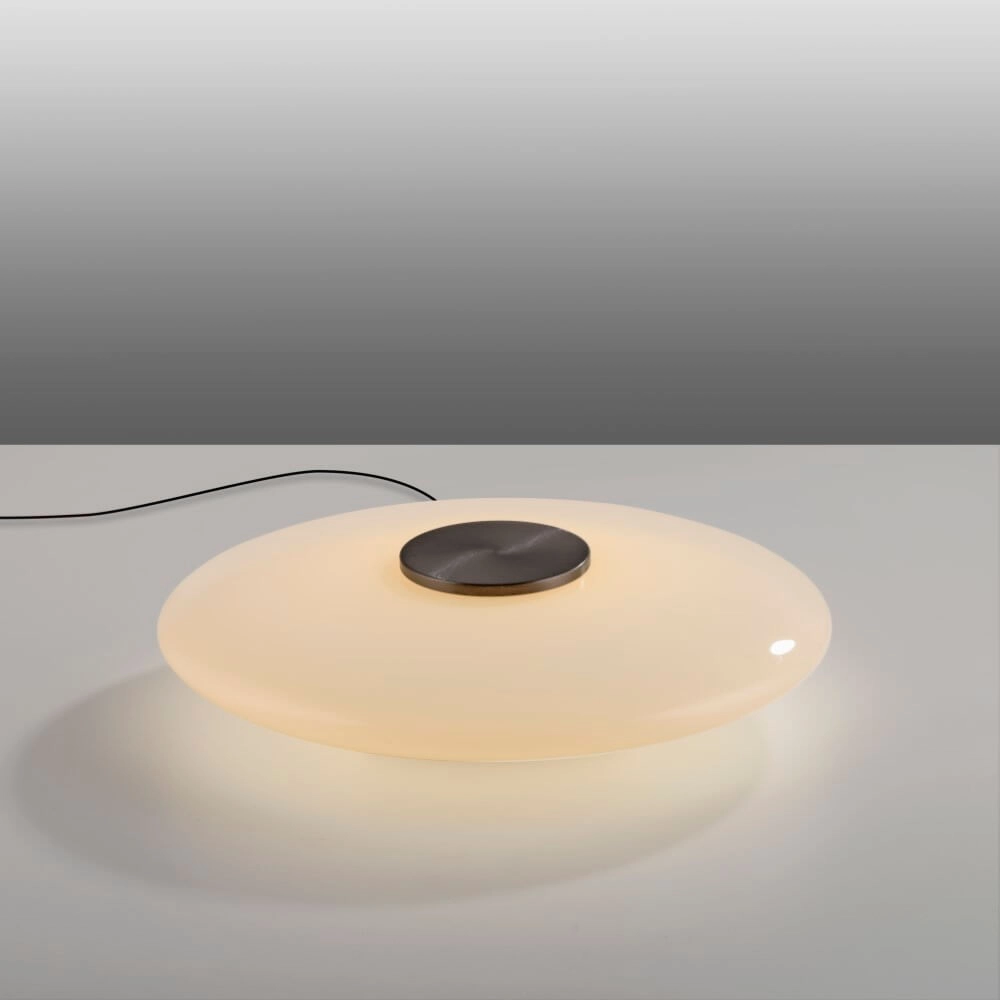 Lampe de table design Pure Vitrum brun Paul Neuhaus 4012248382691