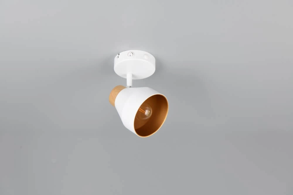 Applique murale design Valentin blanc Trio 4017807637403