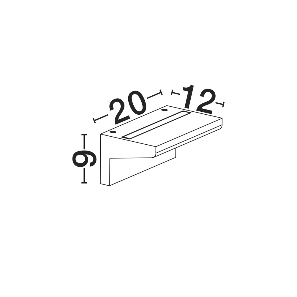 Applique murale Lita blanc Lyora 5212017454669