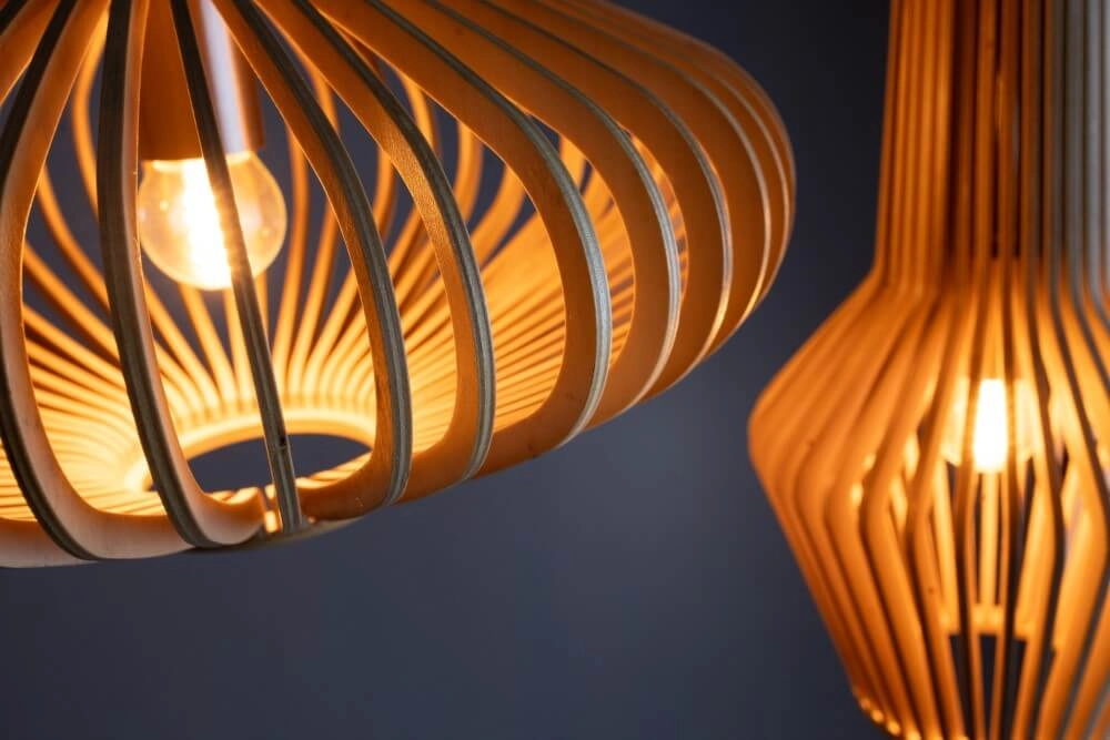 Lampe suspendue en bois Tess conception ETH 8720195307495