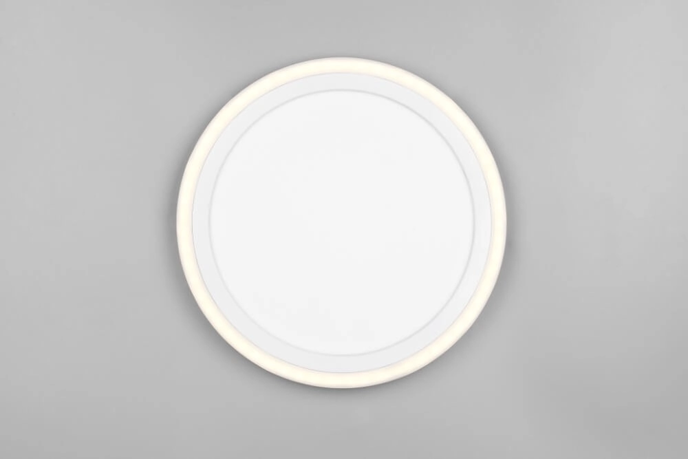 Plafonnier design Cora blanc - Ø 30cm Trio 4017807619577