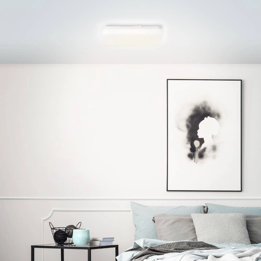 Plafonnier Farica Starry 28cm - 3000K avec fonction étoile Brilliant 4004353410437