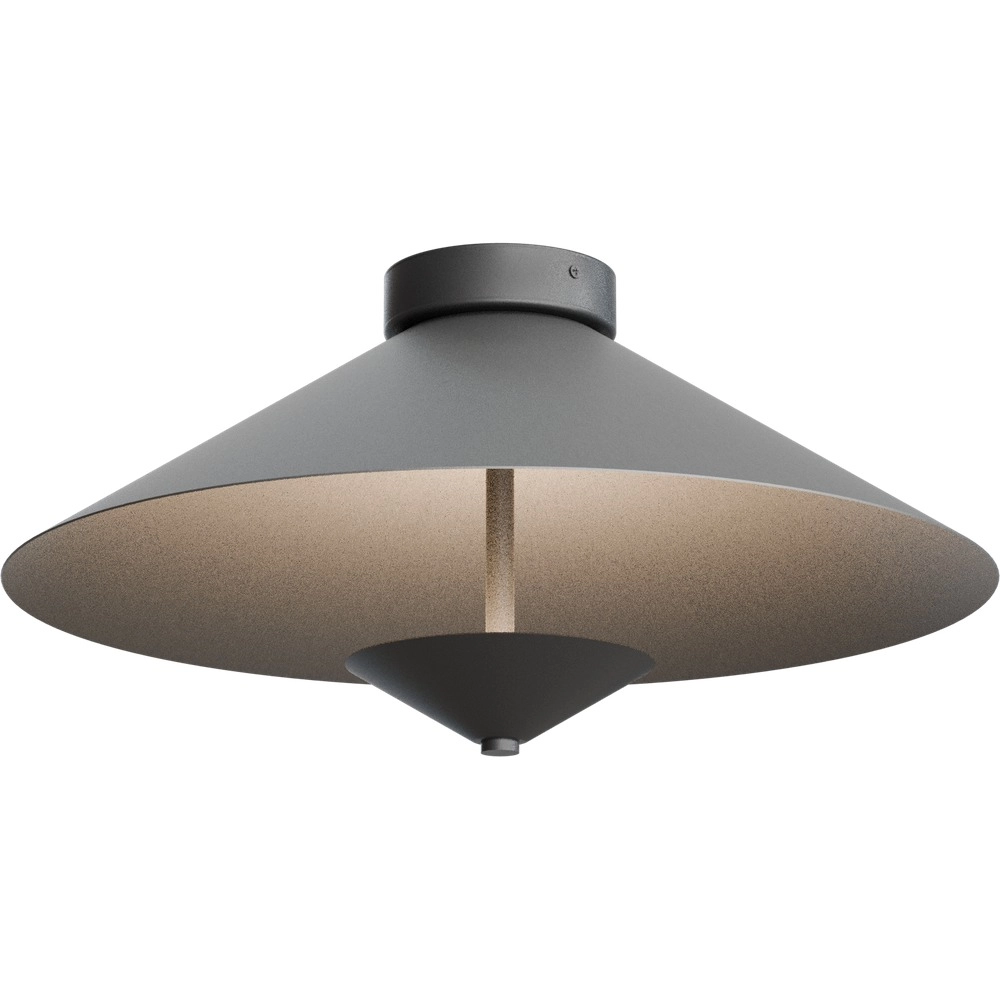 Lampe de plafond Ceppo noir Ø 45cm