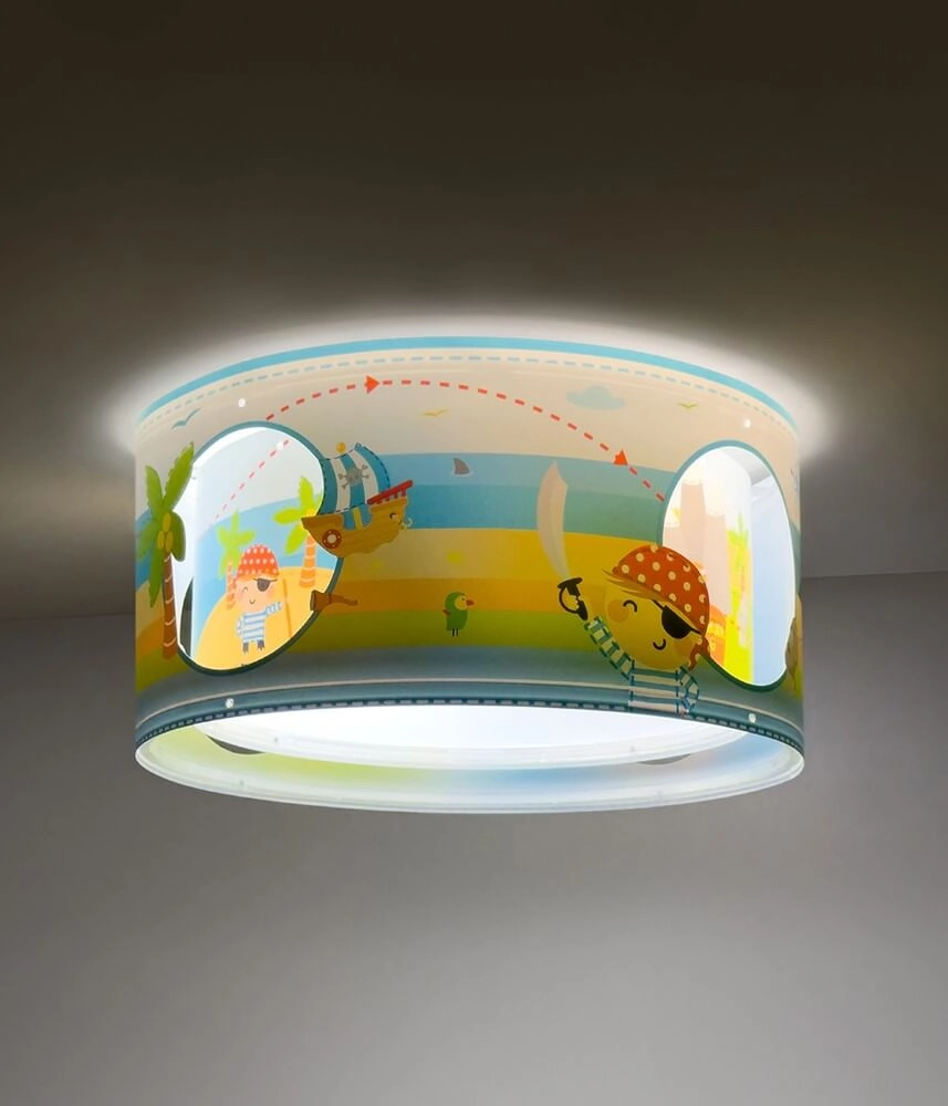 Plafonnier chambre d'enfant Pirate Island Dalber 8420406606569