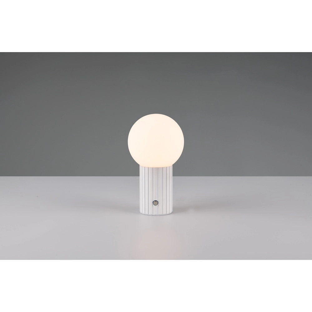 Lampe de table rechargeable Tauris blanc Trio 4017807643497