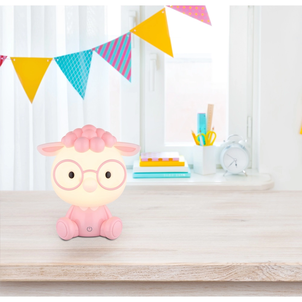 Lampe de chambre pour enfants Sheepy rose Globo 9007371518289