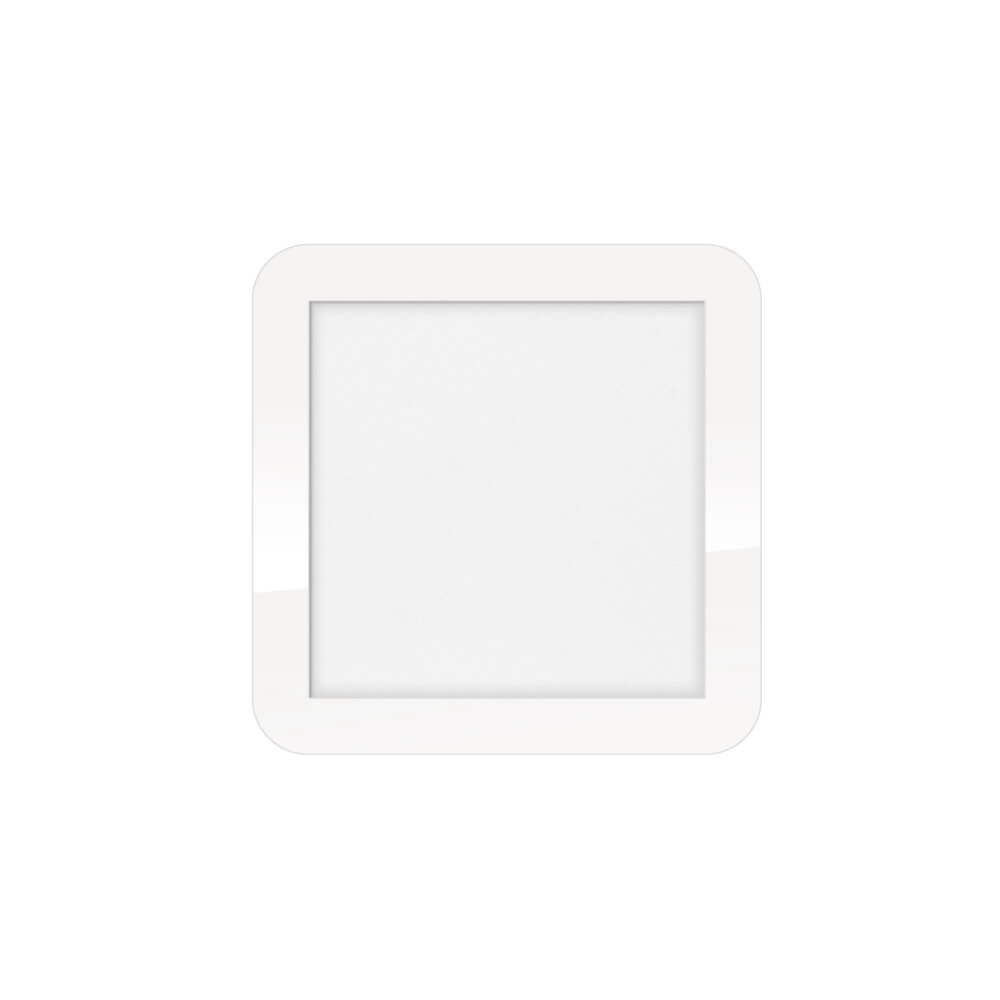 Plafonnier LED Anne Square 12w - 2700K - 22,5cm blanc Plafonnier LED Anne Square 12w - 2700K - 22,5cm blanc