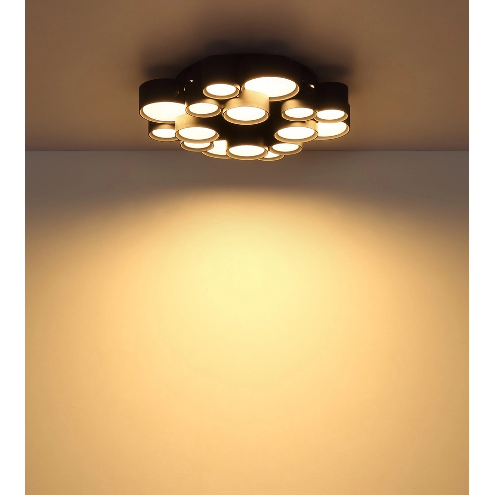 Lampe de plafond à design Darla Noir Globo 9007371589463