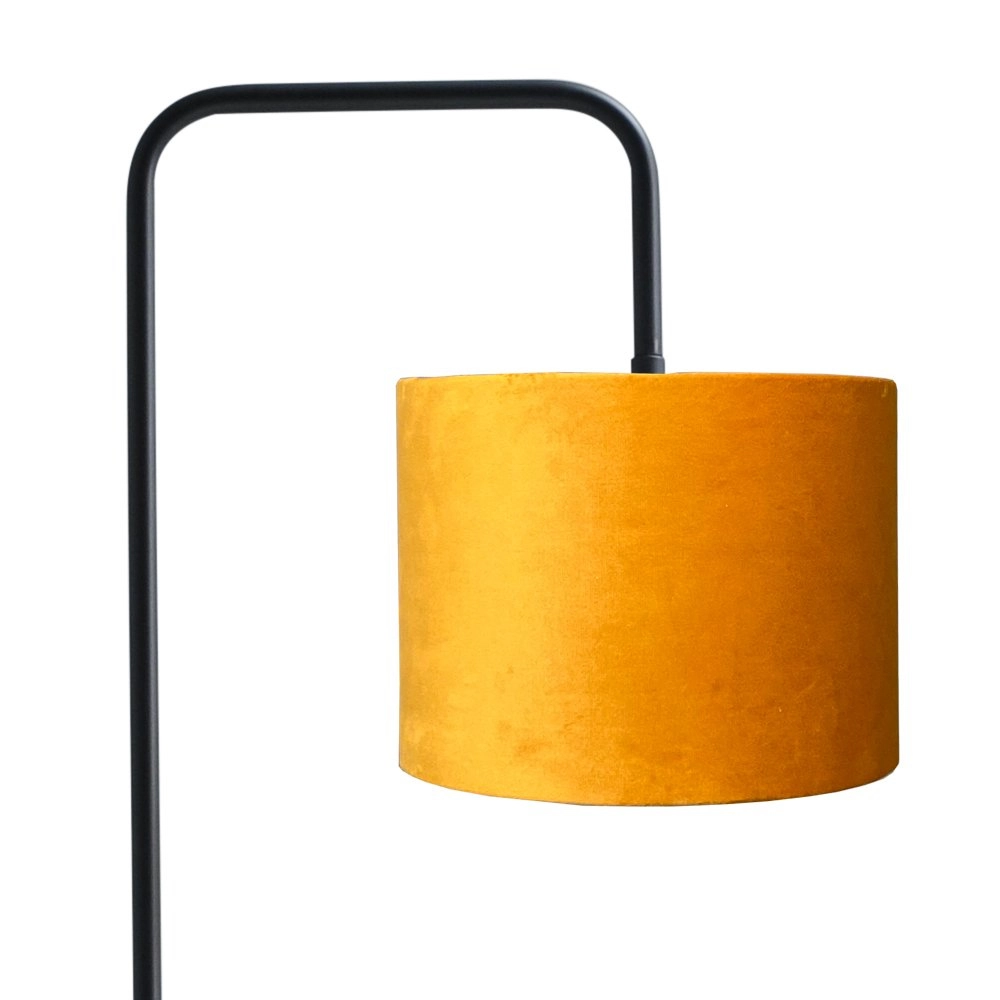 Lampe de table Venus 152cm avec abat-jour jaune ocre Masterlight 8718121246741