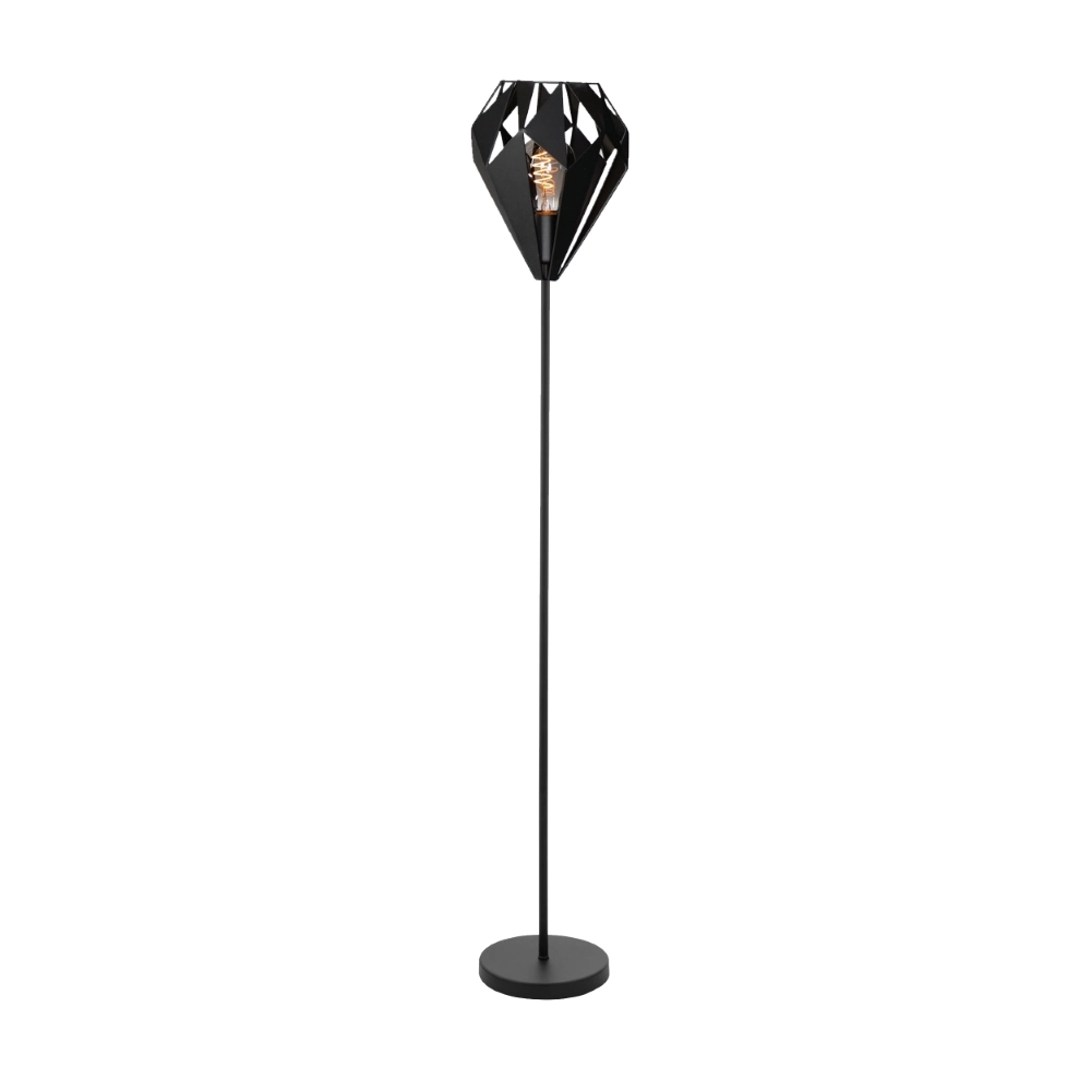 Lampadaire noir Carlton 5 Ø 25,5 cm Lampadaire noir Carlton 5 Ø 25,5 cm