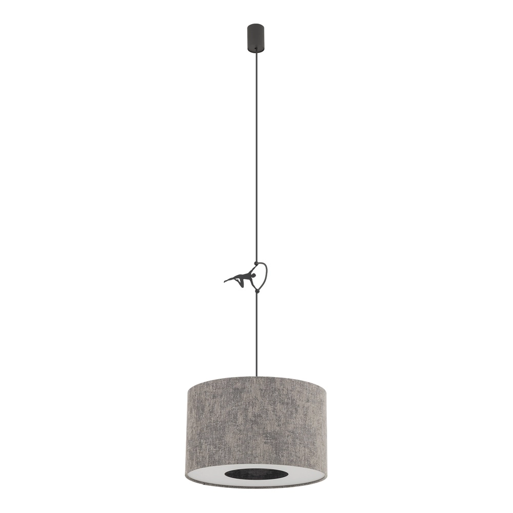 Lampe suspendue Lago gris Ø 40 cm Lyora 5903139116732
