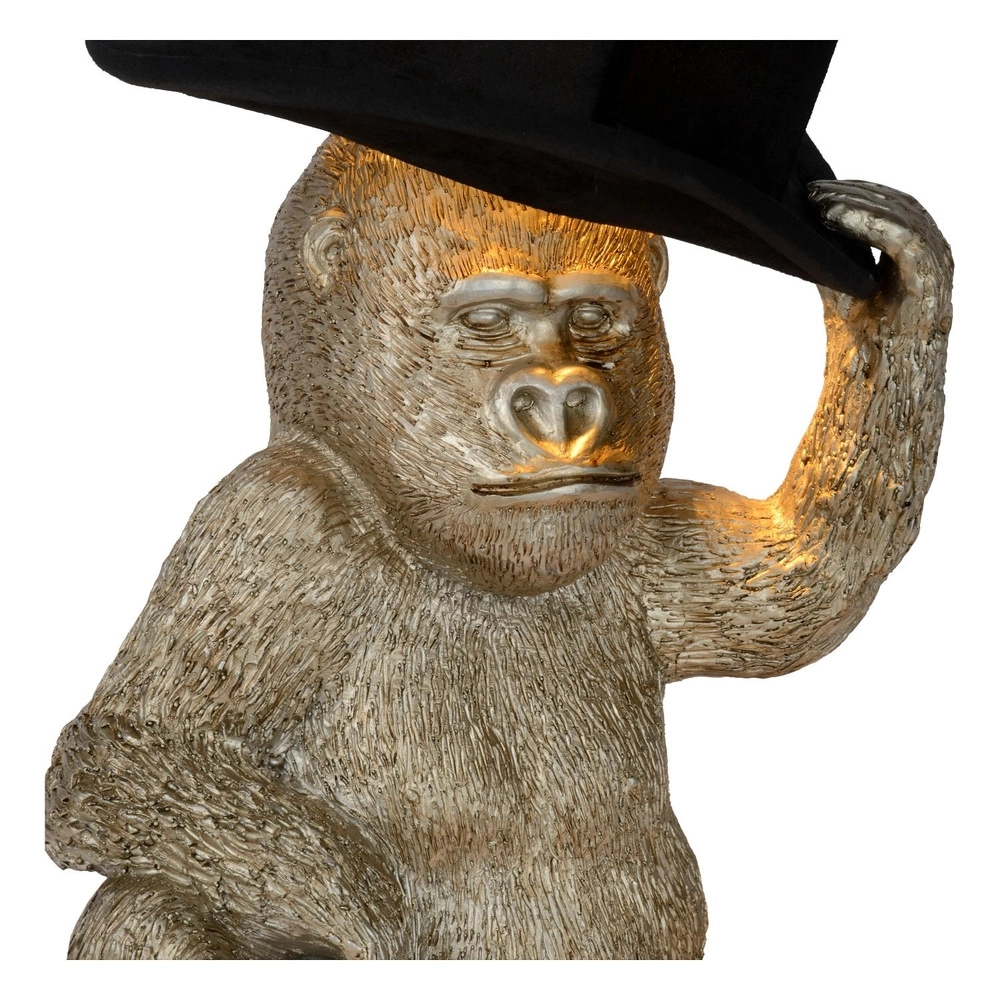 Lampe de table Extravaganza Gust Singe à capuche noire Lucide 5411212105349