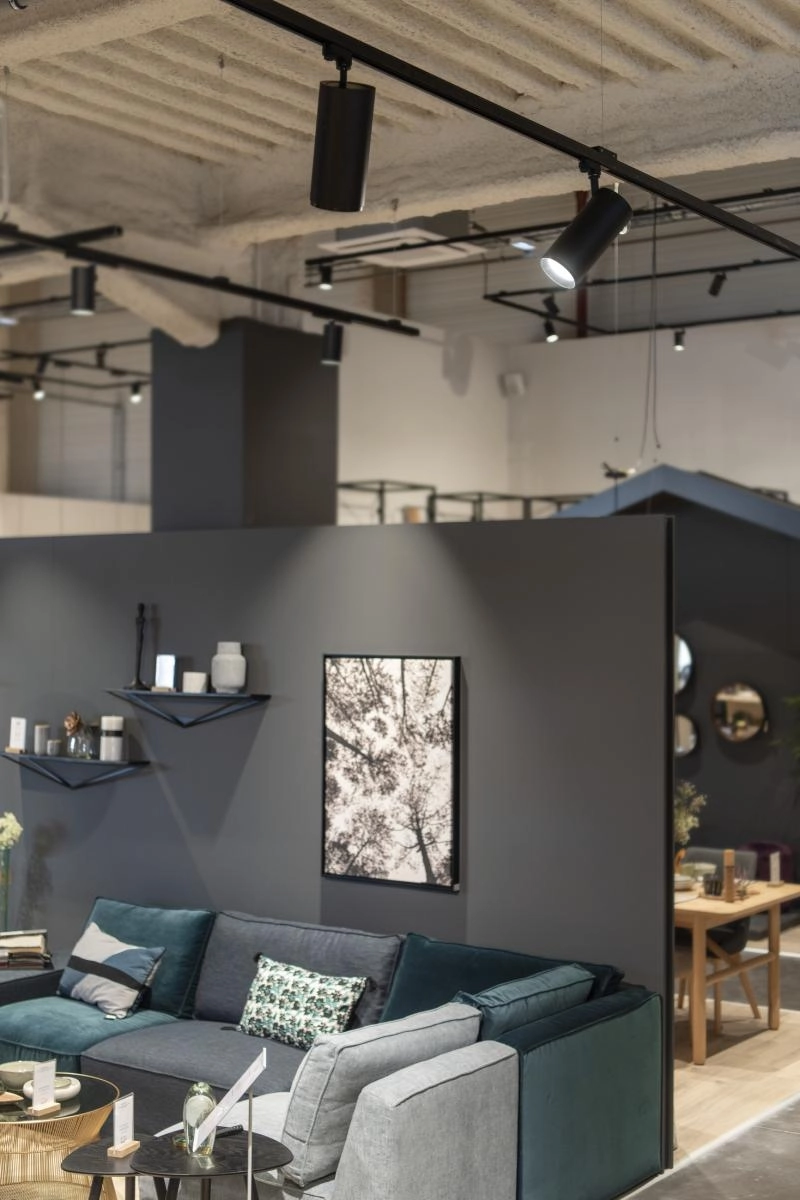 Railspot 3-phasé Numinos XL noir 3000K - 60 deg SLV 4024163260633