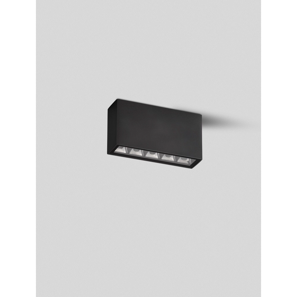 Plafonnier Jax rectangle anthracite Lyora 5212017481382