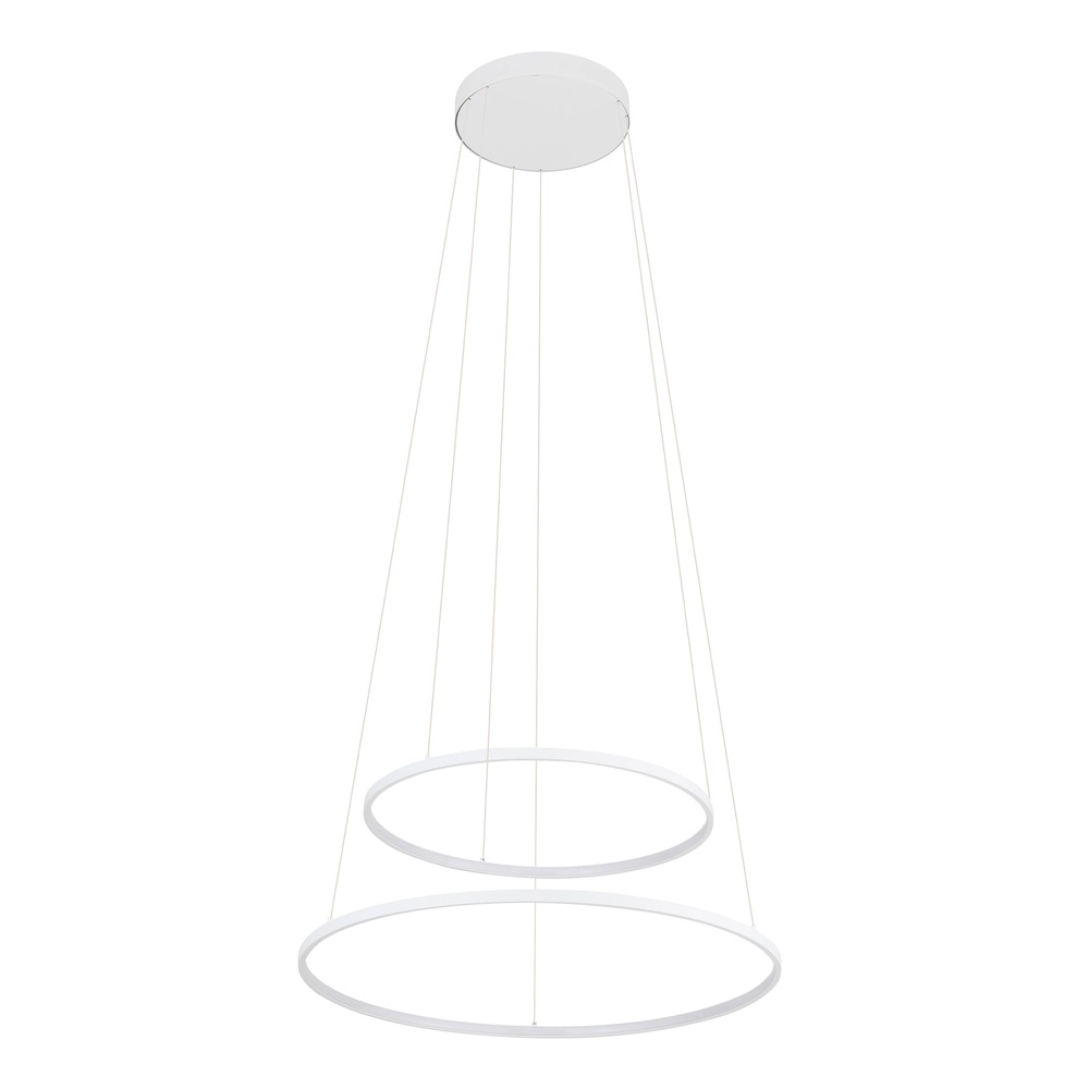 Lampe pendante de conception Circolo Led blanc Ø 60cm Lyora 5903139116466