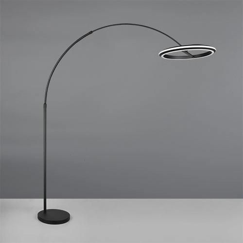 Lampe de pied Amador Noir Trio 4017807688160