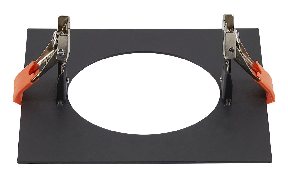 Cadre de montage avant Numinos S en ligne droite 160/100mm noir SLV 4024163262255