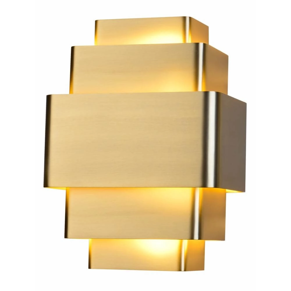 Applique murale design Layers bronze Artdelight 8720701101494