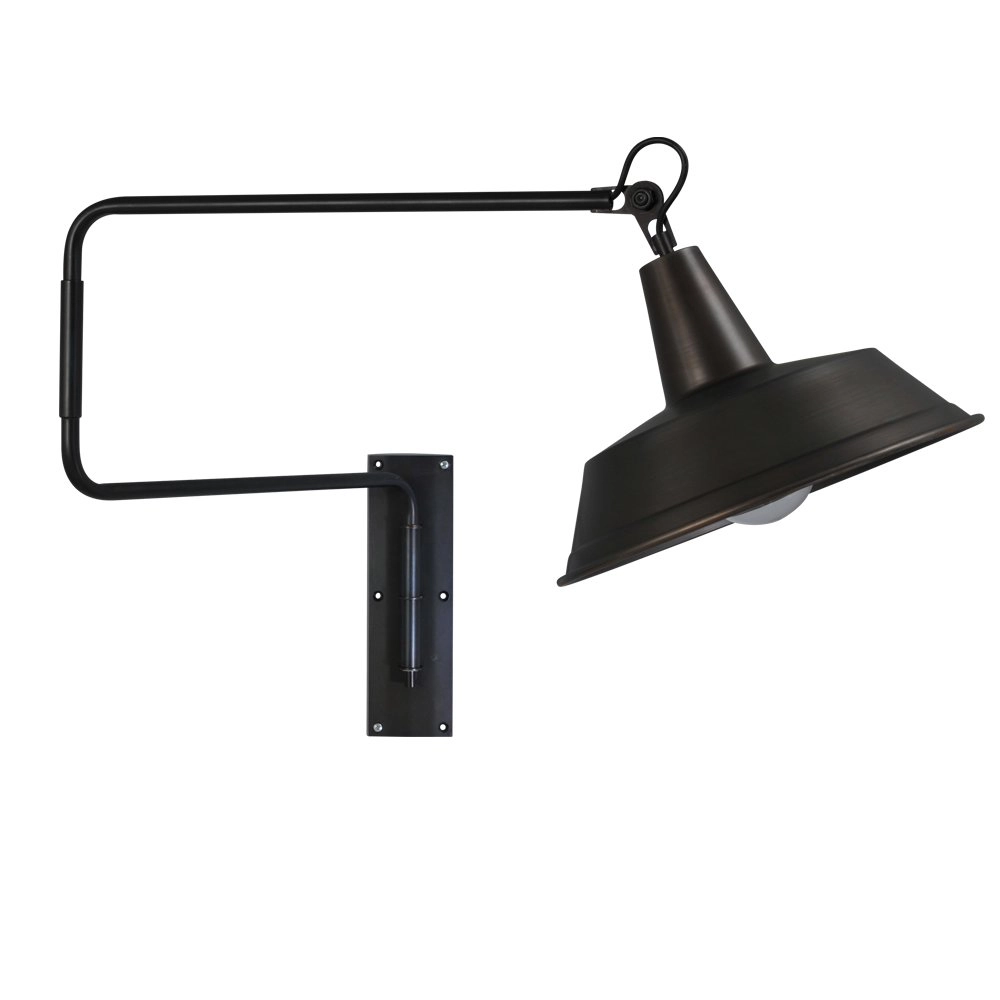 Lampe de lecture murale Industria Fusil métal Masterlight 8718121235882