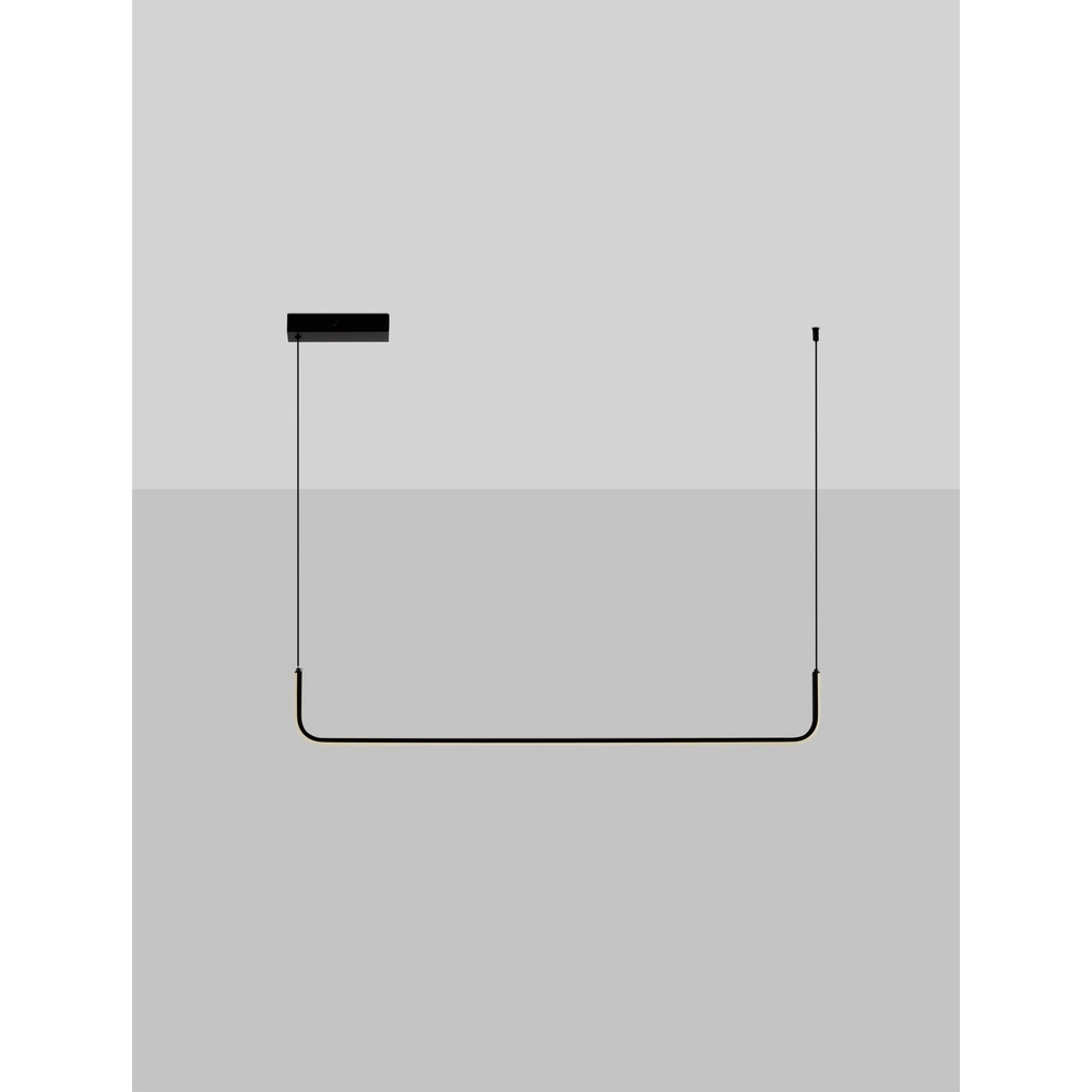 Suspension élégante Strita Noir Simple