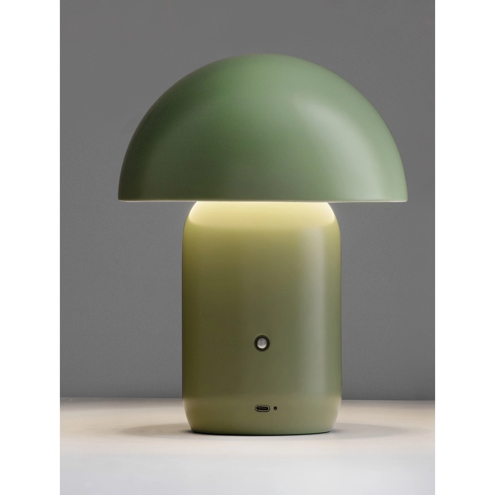 Lampe de table design Pois Vert rechargeable Lampe de table design Pois Vert rechargeable