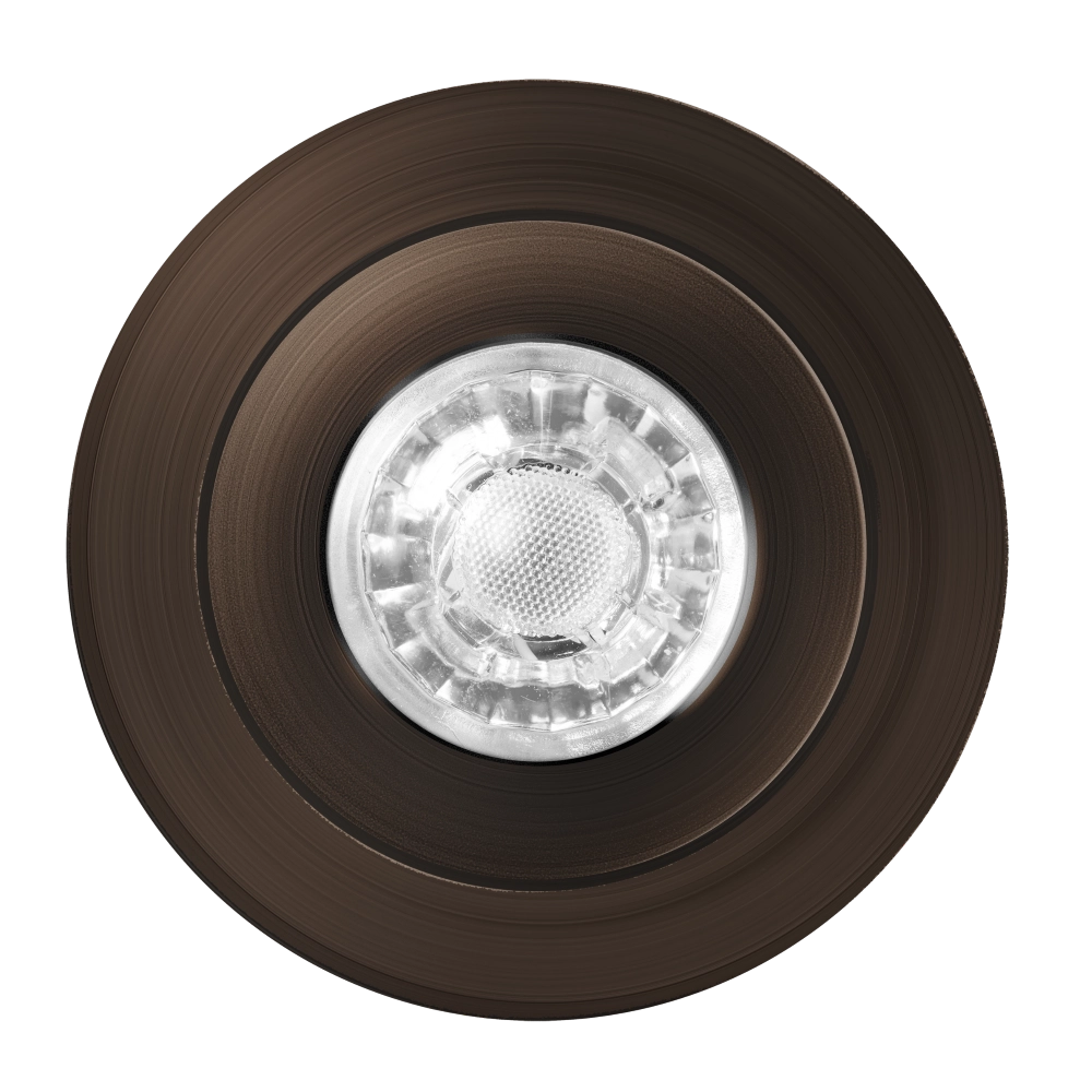 Projecteur encastré Hugo 1x GU10 - brun anodique