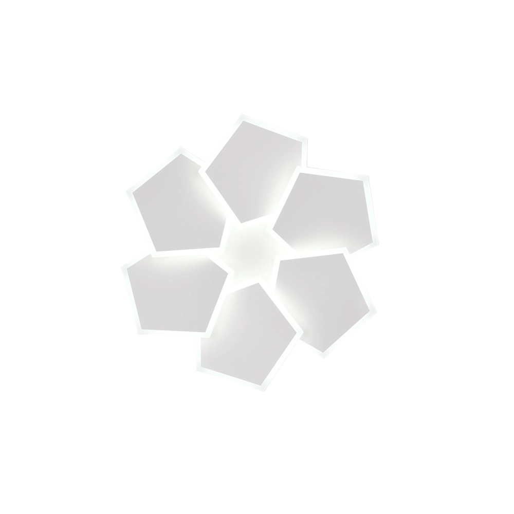 Lampe de plafond unique Zaya S blanc Trio 4017807684988