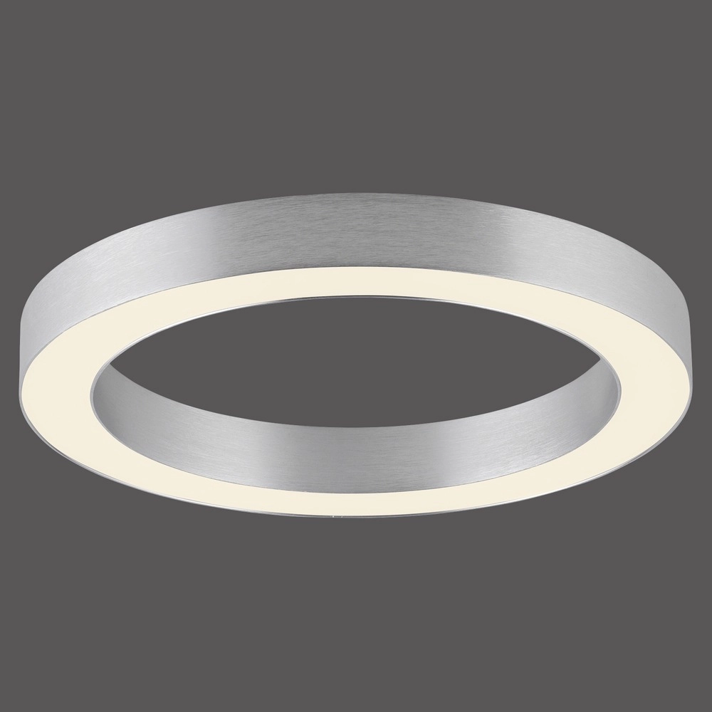 Lampe de plafond LED élégante Pure Lines Round Ø 35 cm - losange