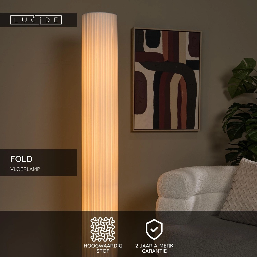 Lampadaire de conception Fold Ø 20cm x 160cm Lucide 5411212212139