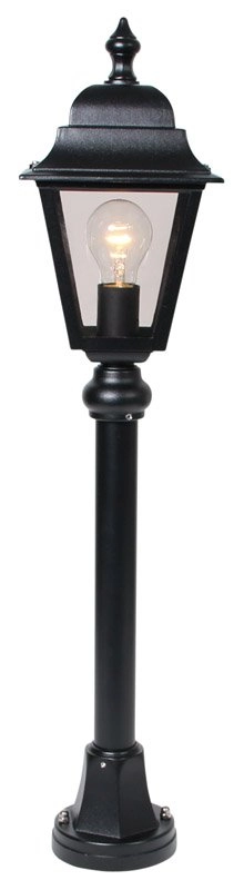 Lampe de terrasse classique Quadrana 78 cm noir