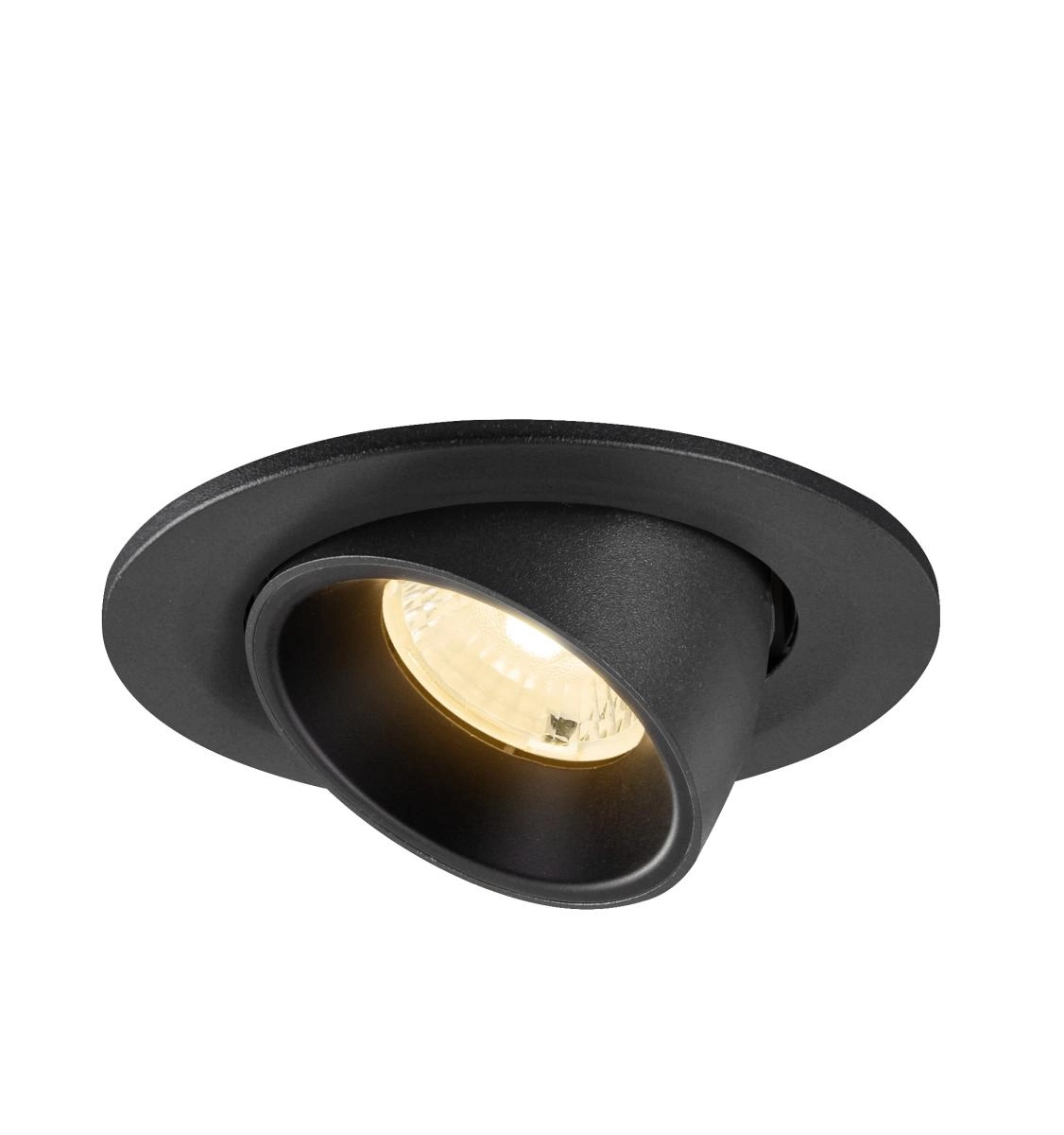 Spot encastré Numinos Gimble S noir 3000K - 40 deg SLV 4024163313544