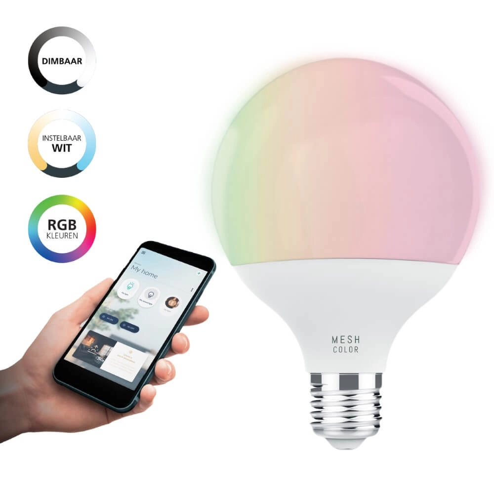Ampoule de lampe LED Zigbee - E27 - 13.5 watt - 2700-6500K - G95 Eglo 9002759122546